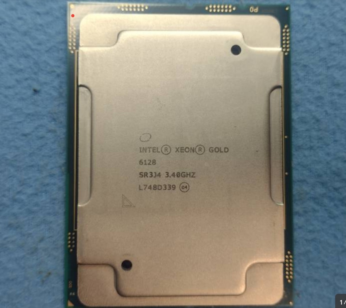 品質が 6128 Gold Xeon CPU 】Intel 即決出品 【 4個あり ) 115W