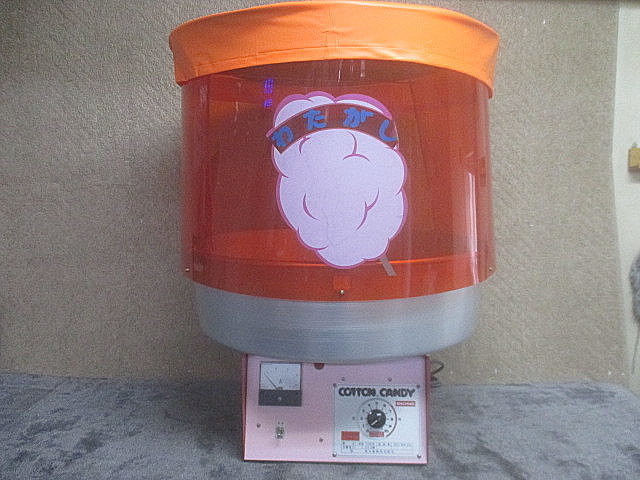 1276) 良品 動作確認済 朝日産業 COTTON CANDY MACHINE 綿菓子機 全