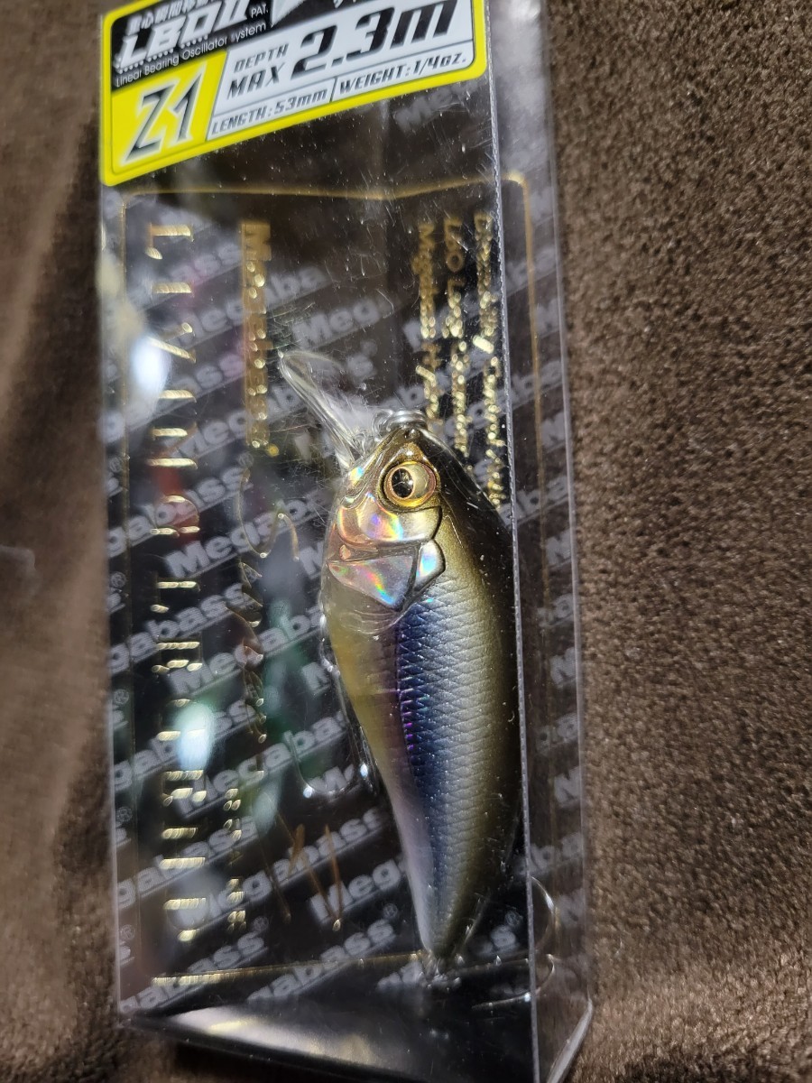 ★Megabass★SUPER-Z Z1 LBOⅡ メガバス スーパージー KASUMI ITO 新品未開封品 Length 53mm Weight 1/4oz Depth Max 2.3m クランクベイト_画像3