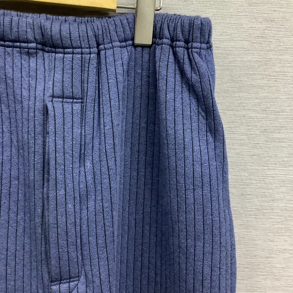 I772 LYLE&SCOTT パジャマ セットアップ L ブルー ストライプ シャツ パンツ ルームウェア 部屋着 コットン ライルアンドスコット_画像5