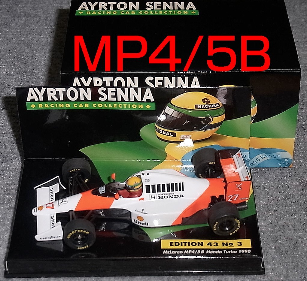 1/43 マクラーレン ホンダ MP4/5B セナ 1990 McLaren HONDA V10 セナコレ3