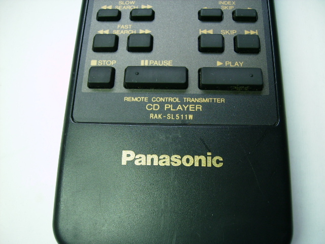 REMOTE CONTROL TRANSMITTER RAK-SL511W Panasonic_正面手前