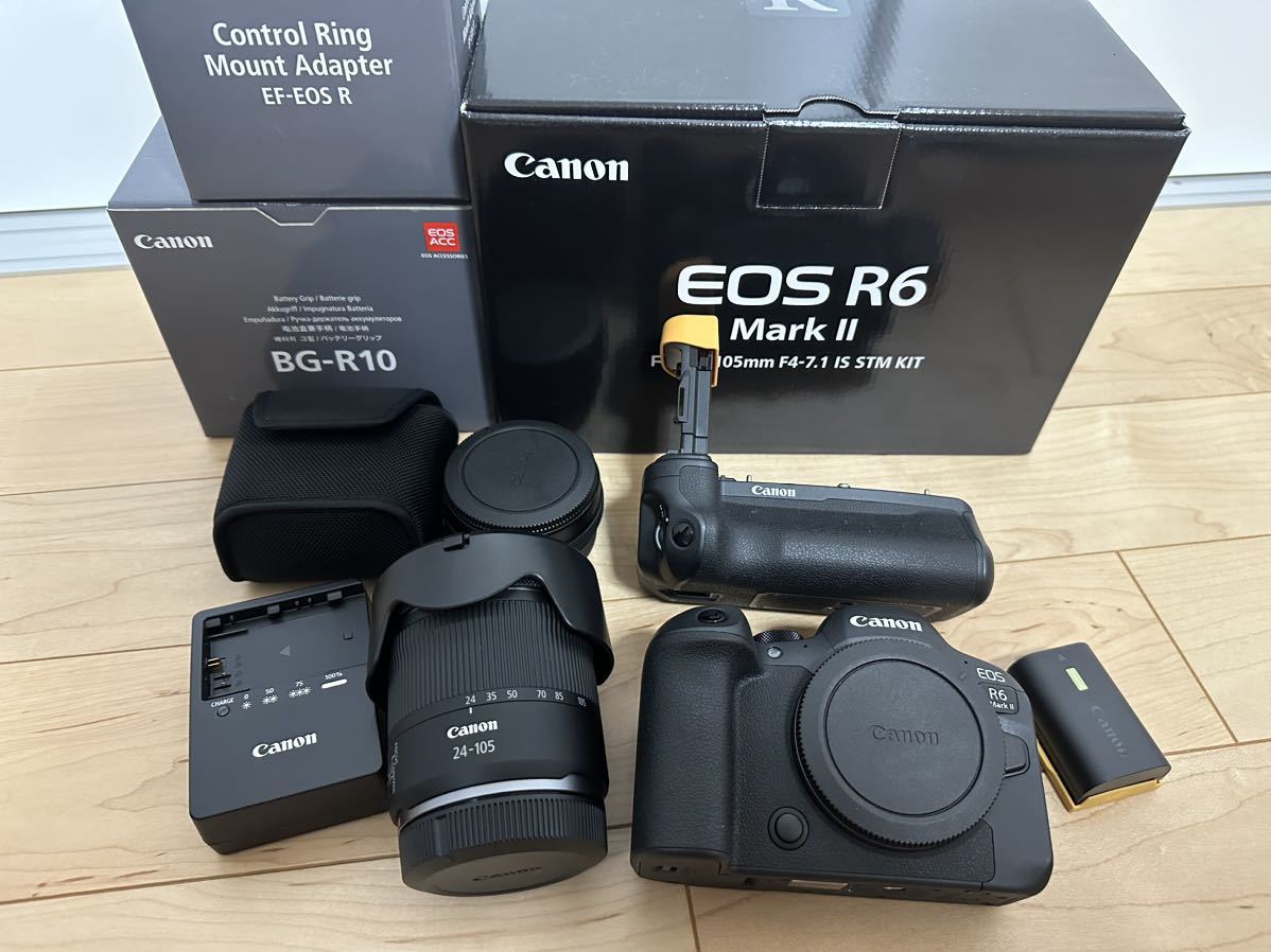 新しい季節 Canon EOS R6 MarkⅡ RF24-105 レンズキット キヤノン