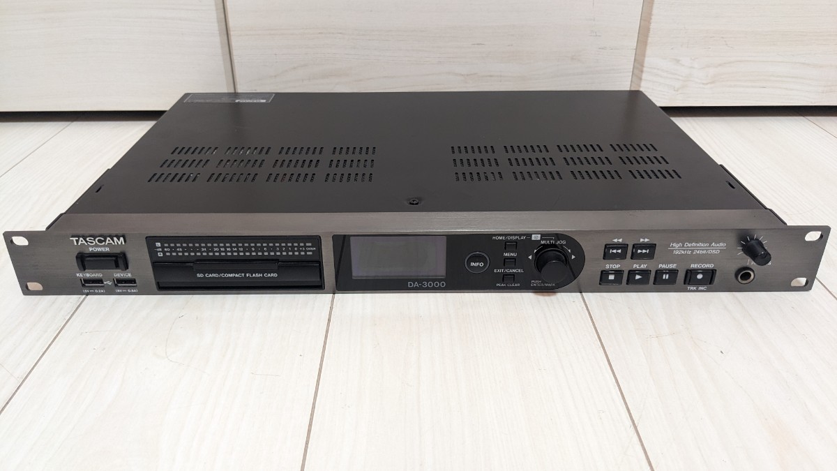ヤフオク! - TASCAM マスターレコーダー ADDAコンバーター D...