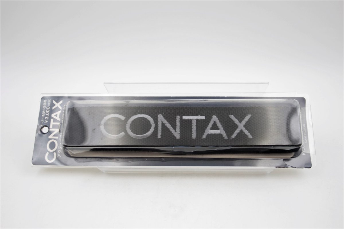 (新品 未開封) Contax コンタックス ワイド ネック ストラップ アクティブ ストラップ ワイド 黒色