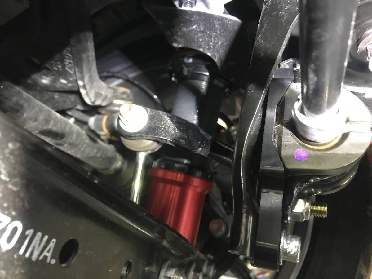 ≪カザマオート製≫　86 BRZ GR86 リアスタビアジャストブラケット 乗り心地改善 ZN6 ZC6 ZN8 スタビライザー ⑫_画像4