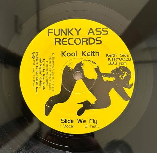 12 US盤 米盤 オリジナル レコード Kool Keith / Wanna Be A Star・Slide We Fly KTR-002・Peanut Butter Wolf・Kut Masta Kurt_画像6