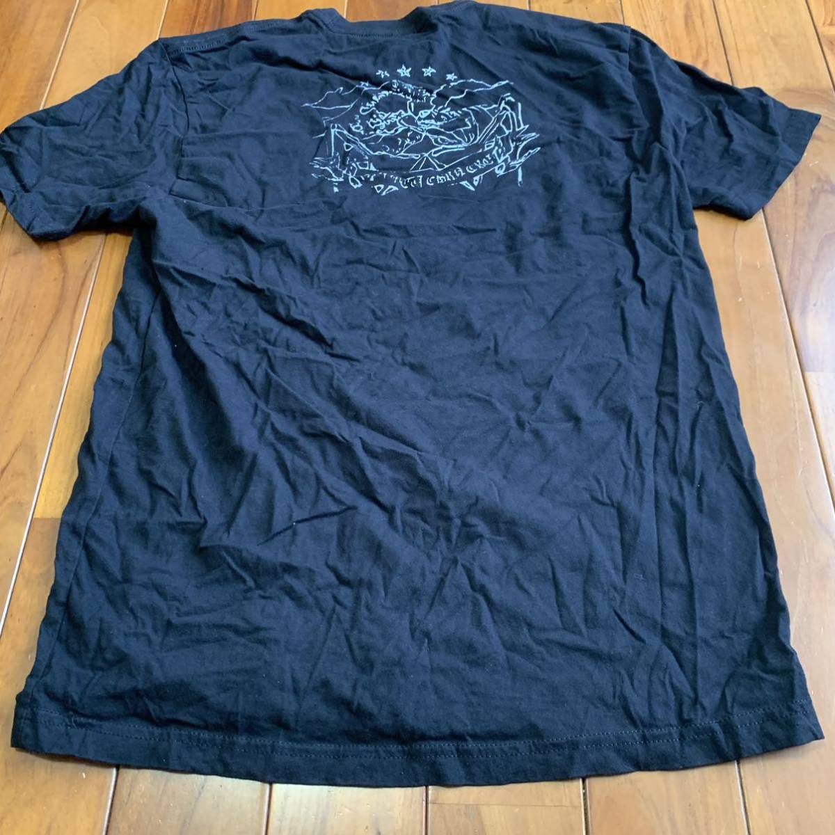 沖縄 米軍放出品 Tシャツ ドラゴン　トレーニング　ランニング　BLACK LARGE (管理番号DE204)_画像4