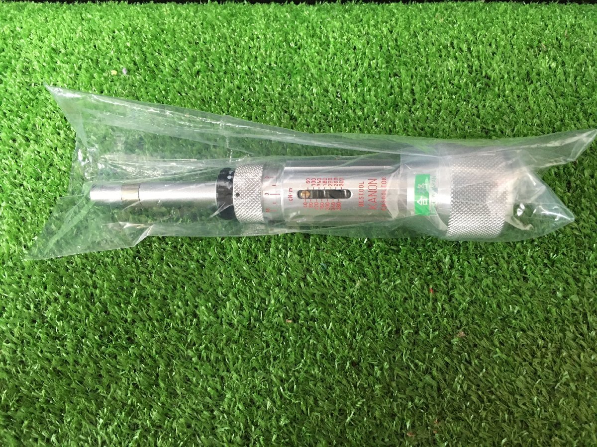 新製品情報も満載 【中古品】☆カノン 空転式トルクドライバー