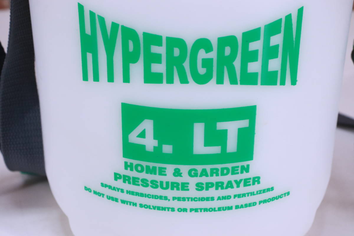 噴霧器 HYPERGREEN 4.LT 園芸用品 HOME＆GARDEN 中古品 手動蓄圧式 マルハチ産業 ♯4000■(F7930)_画像4