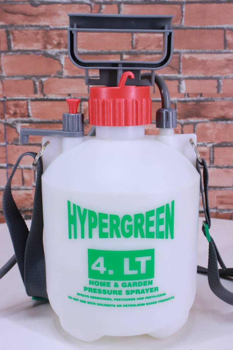 噴霧器 HYPERGREEN 4.LT 園芸用品 HOME＆GARDEN 中古品 手動蓄圧式 マルハチ産業 ♯4000■(F7930)_画像3