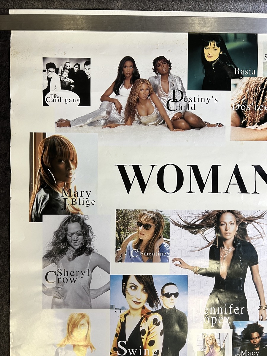 『告知ポスター WOMAN 2 Mary.J.Blige Destiny's child Meja Des ree CD』_画像3