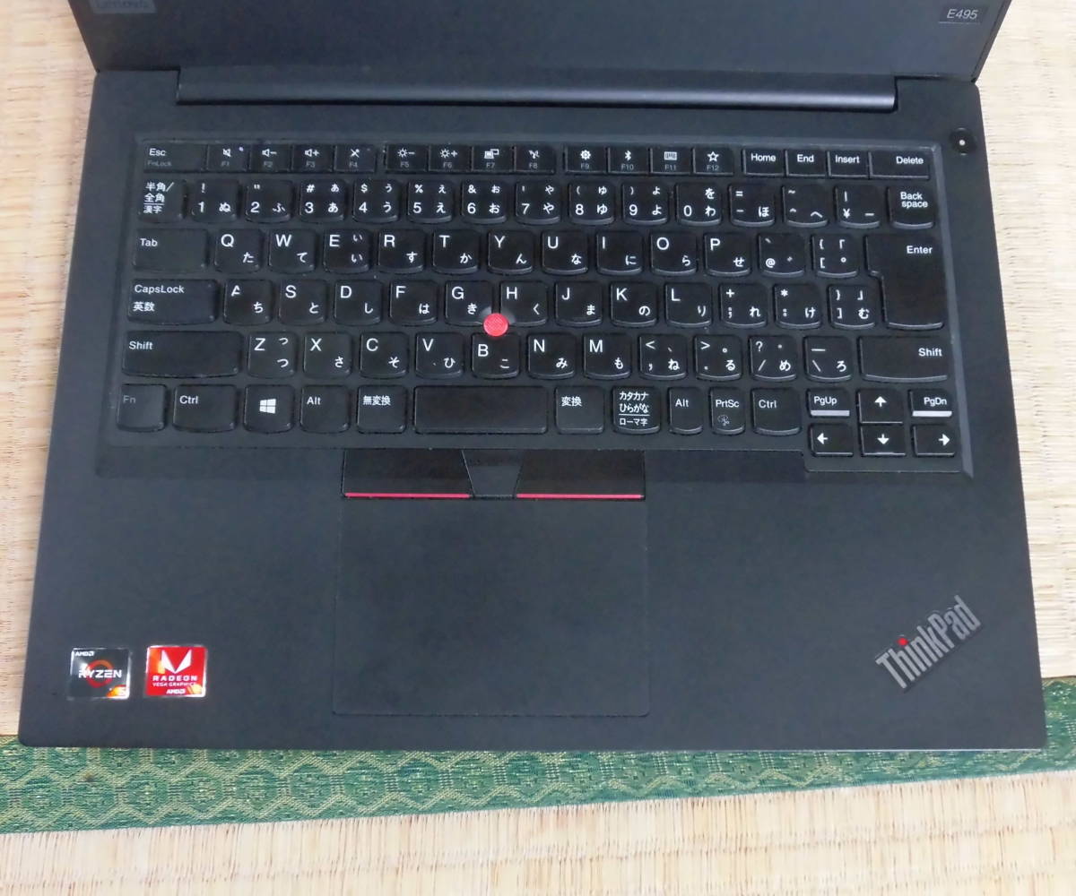 代引き人気 ThinkPad 100%のIPS液晶仕様 sRGB E495 14インチ