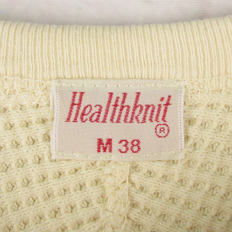 MAT22341 Healthknit ヘルスニット スーパーヘビー サーマル 長袖Tシャツ M 38_画像3
