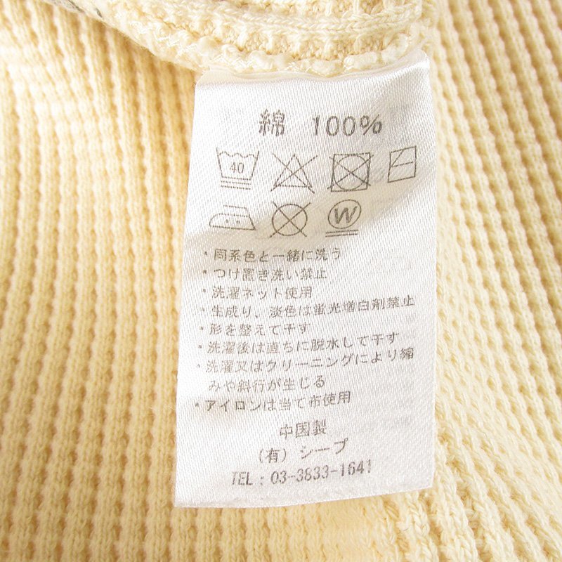 MAT22341 Healthknit ヘルスニット スーパーヘビー サーマル 長袖Tシャツ M 38_画像4