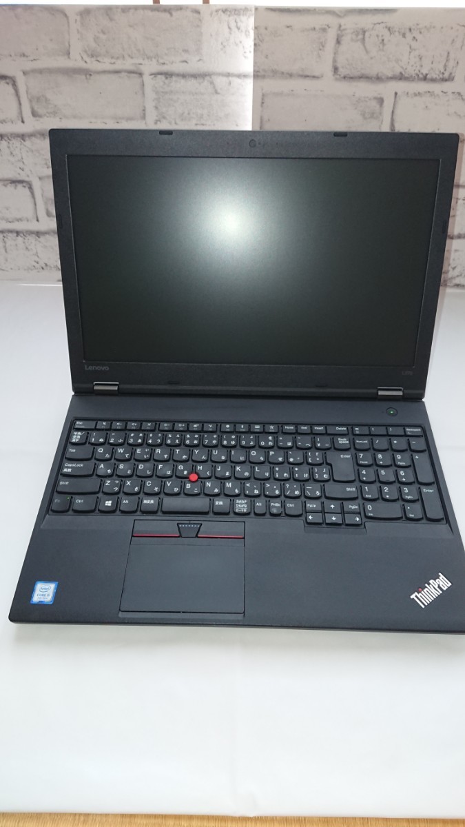 【美品です】 レノボ Lenovo ThinkPad L570 20J8 CPU Core i5-7200U RAM12GB HDD500GB　DVDドライブ内蔵_画像1