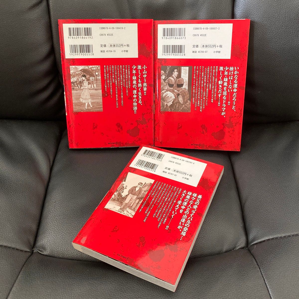 送料無料 3冊セット 雄飛 1.2.3 小山 ゆう 愛と復讐の人間ドラマ 雄飛 1 (ビッグコミックス) 小山ゆう/著