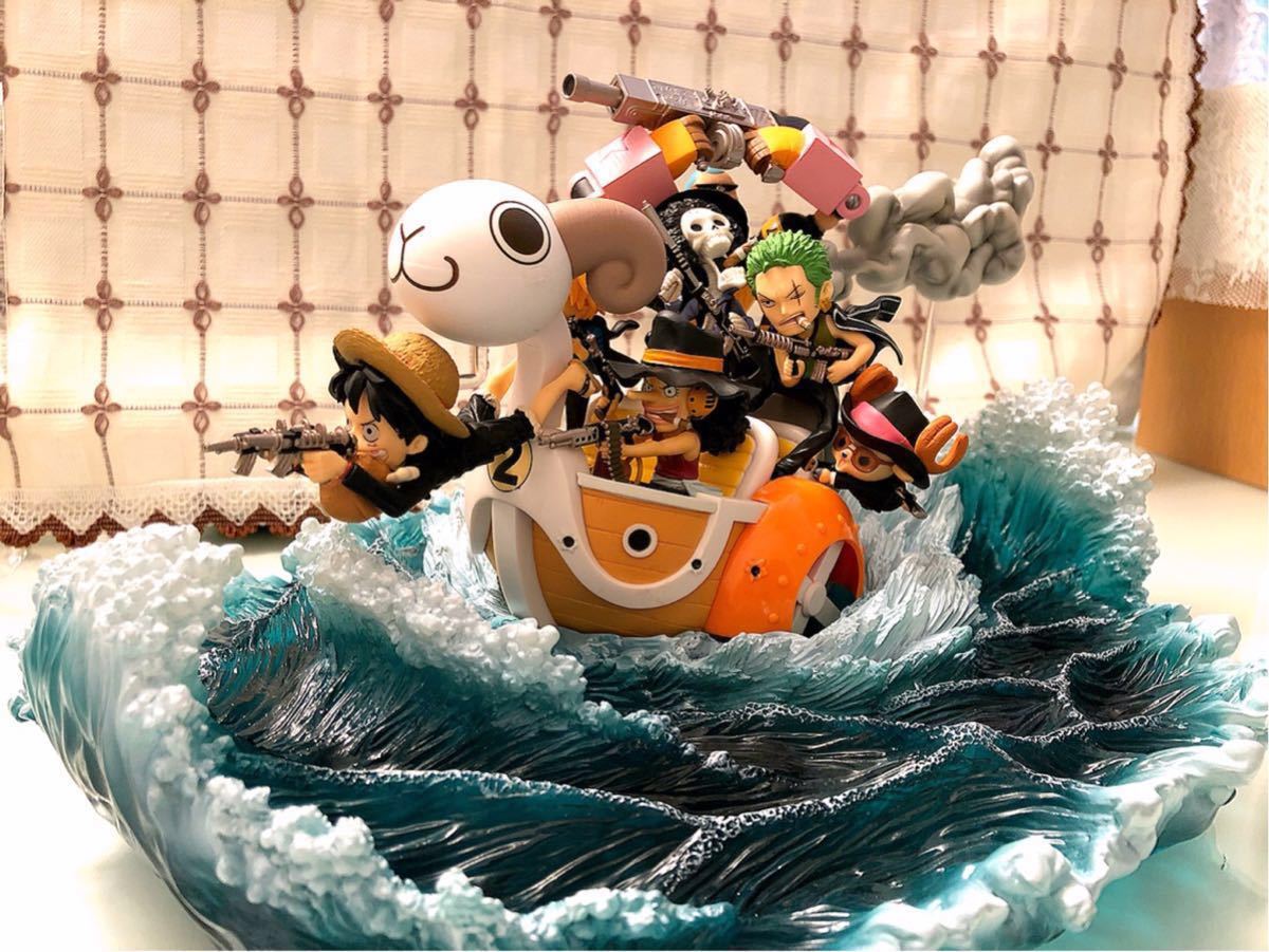  原文:【発売中】ONEPIECEワンピース フィギュア麦わら一味台座のみ改造リペイント一品物