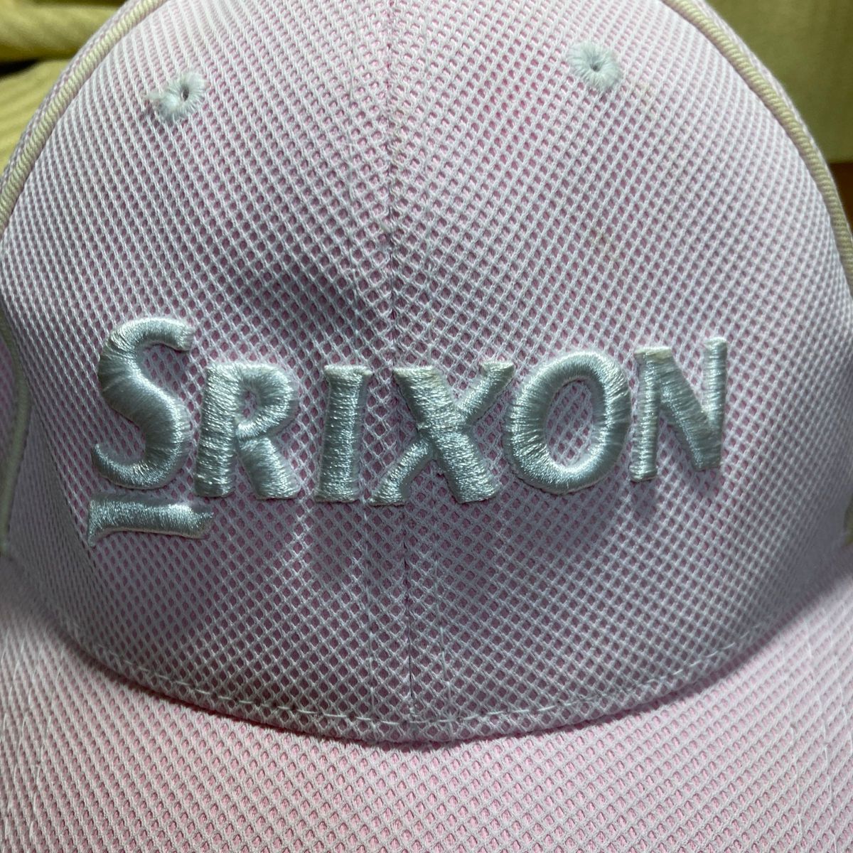 SRIXON綿100フリーサイズピンク帽子