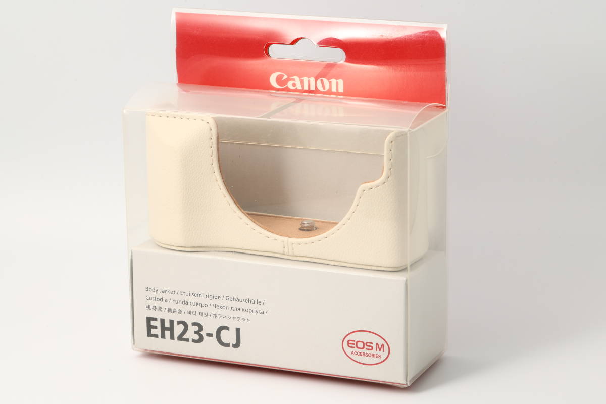 ★ Неиспользуемый ★ Canon Canon Body Jacket EH23-CJ (WH) Белая камера [EOS M] #001 #0624126 #083