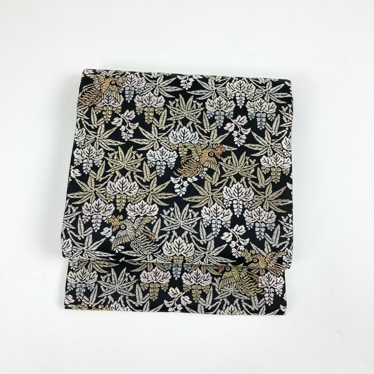 史上一番安い 刺繍 紋屋井関 御寮織 袋帯 金銀糸 着物10 【Y商品】和装