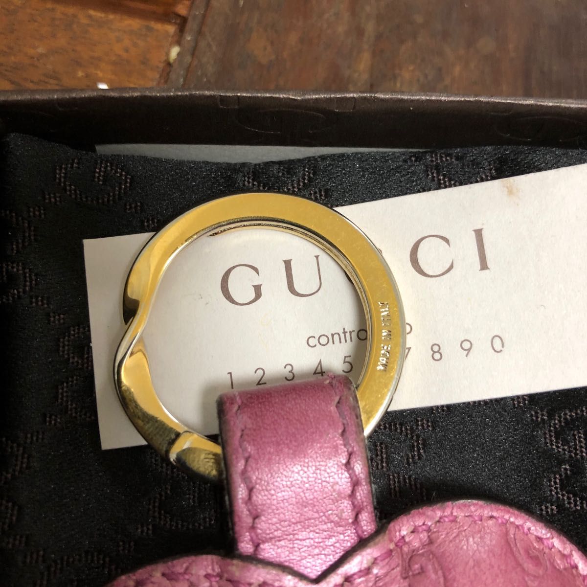 GUCCI ラブリーハート キーホルダー｜PayPayフリマ