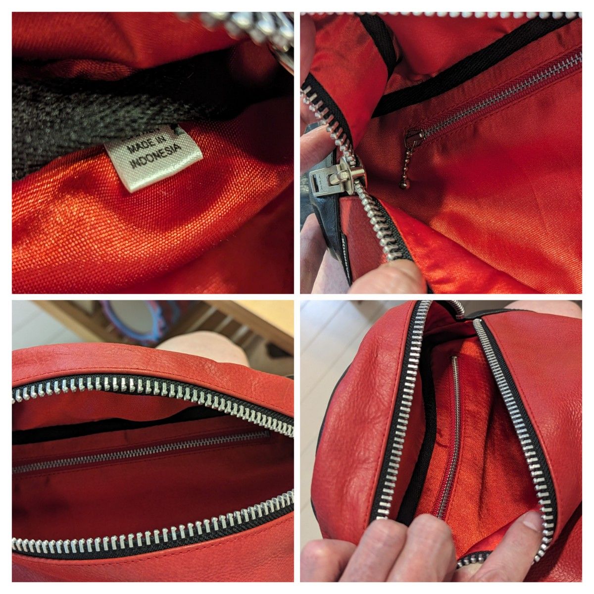 BARKBOX バークボックス LEATHER BAG Ver［Red］