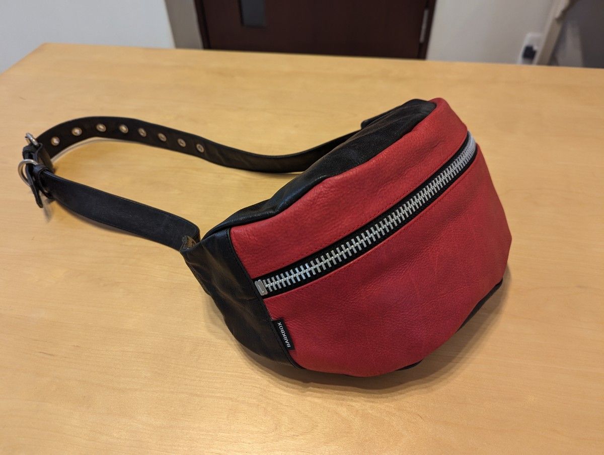 BARKBOX バークボックス LEATHER BAG 2013Ver［Red］ ボディバッグ