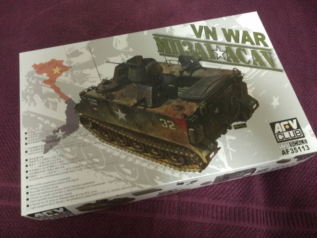 AFV Club AFV CLUB 1/35 M113A1 M113 ACAV equipment ... war . car AF35113 280