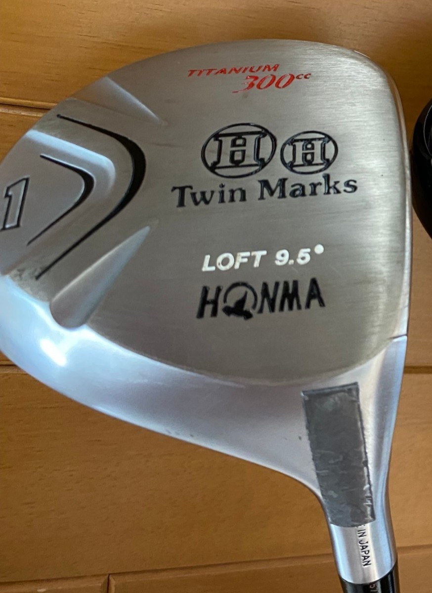 希少 HONMA ホンマ 本間 TWIN MARKS ツイン マークス ドライバー TM 202 3.4.5.6.7.8.9.10.11.SW HOKUSAI アートコレクション ゴルフセット_画像5