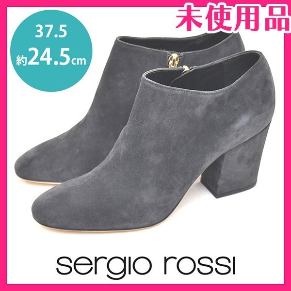 新品未使用Sergio Rossi セルジオロッシ ブーツ スエード-