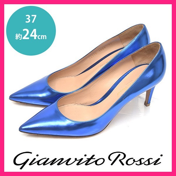 今日の超目玉】 パンプス ポインテッドトゥ Rossi Gianvito ジャン