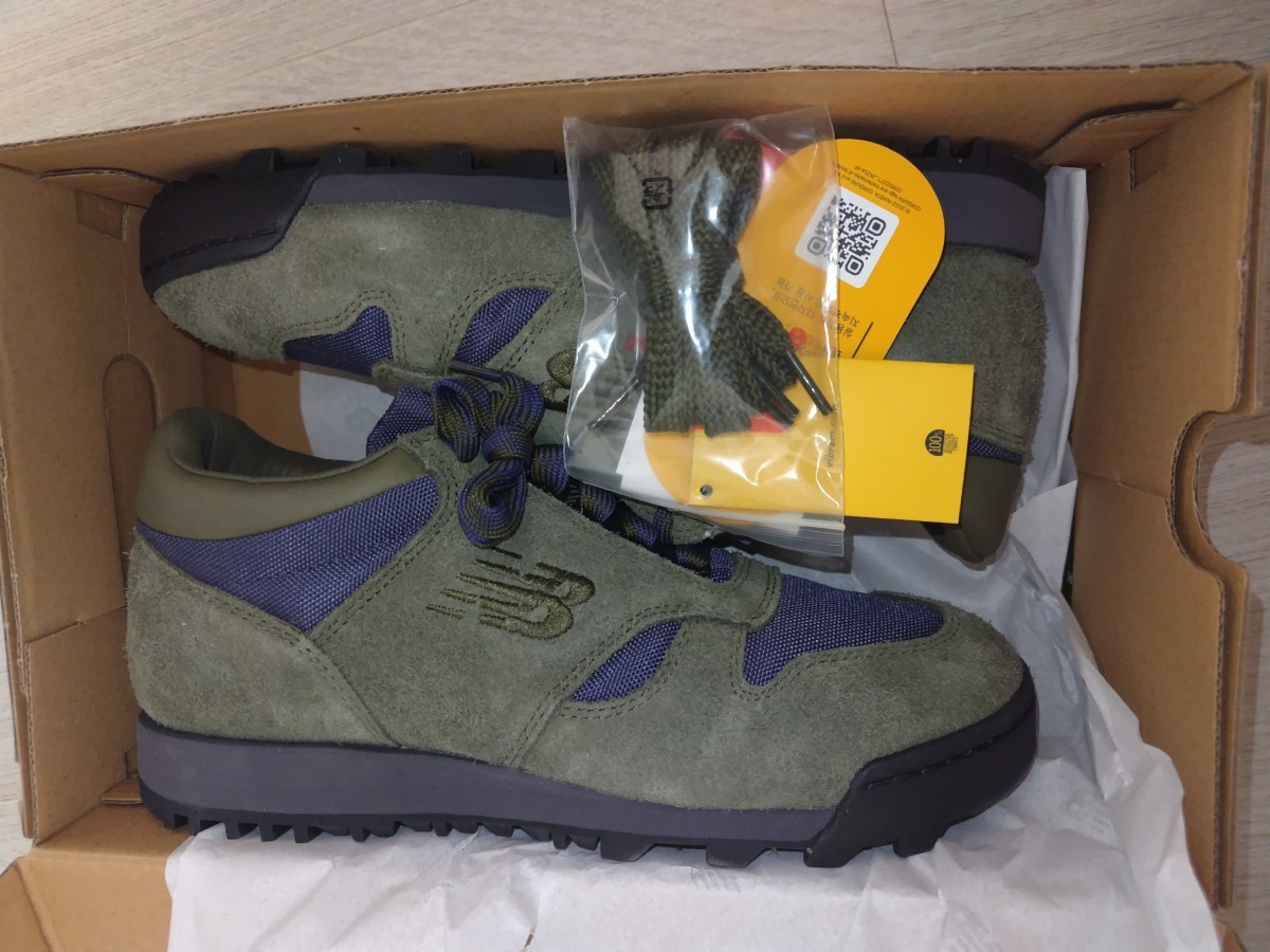 ★BEAMS購入 新品 new balance ニューバランス レーニア US9 27cm Vibram ビブラムソール マウンテンブーツ_画像2