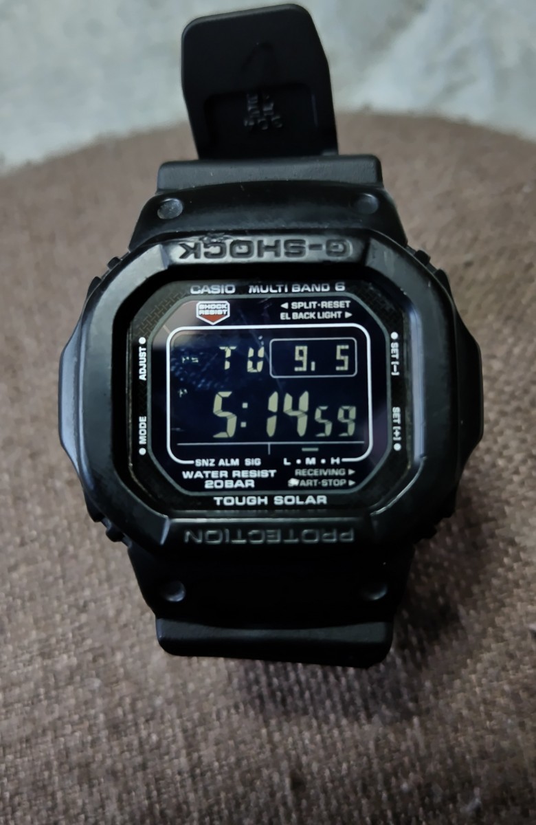 新品入荷 CASIO ☆G-SHOCK カシオ ブラックボディ 電波ソーラー GW