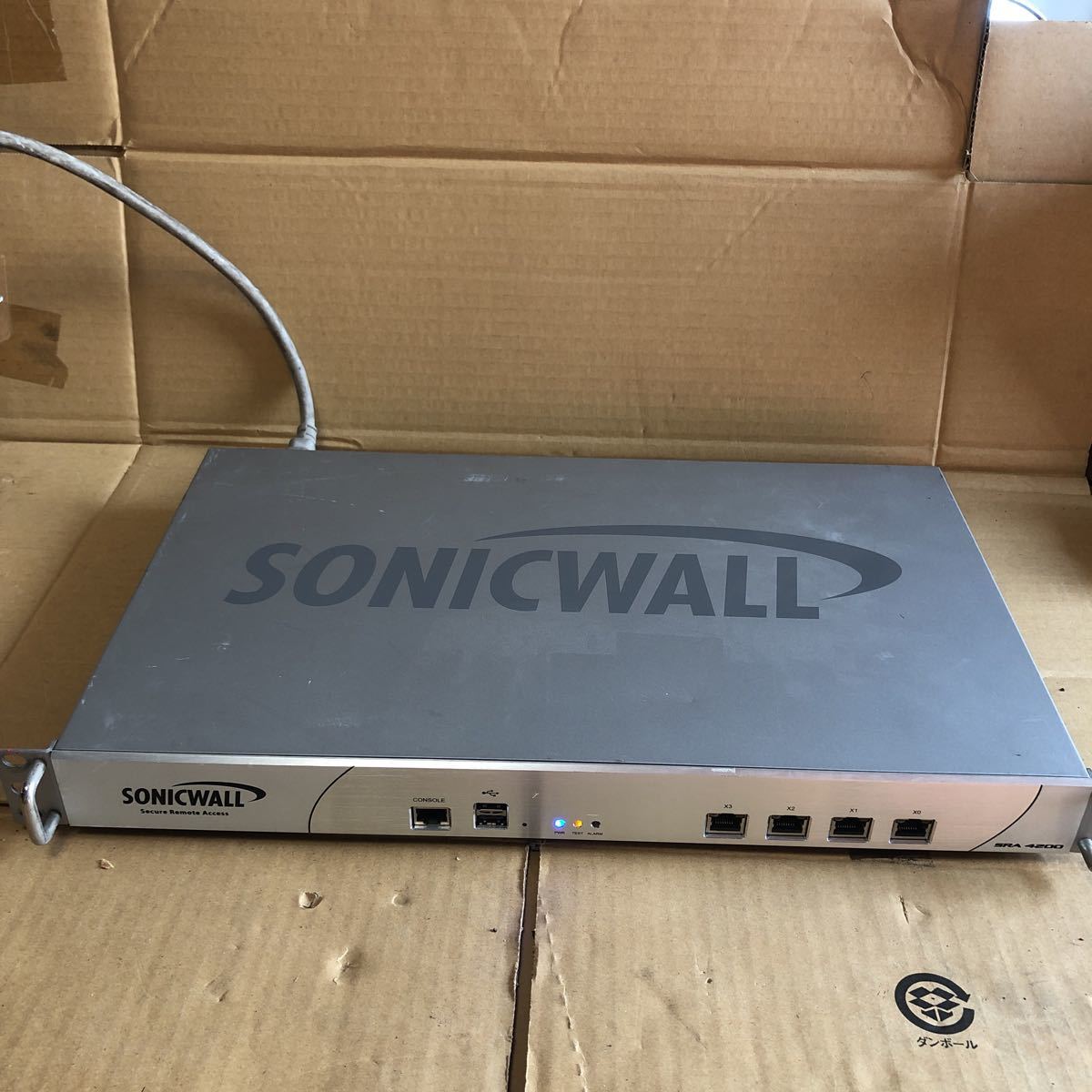 (1)SonicWall SRA 4200 通電OK