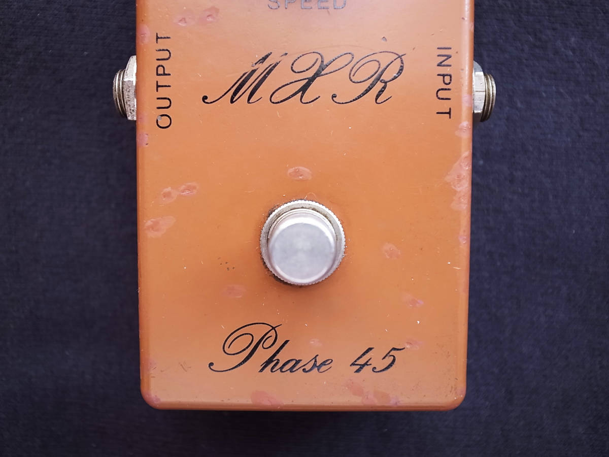 1975年 Phase 45 Script Logo MXR フェイズ45 フェイザー スクリプトロゴ 筆記体 ビンテージ 中古 ( dyna comp phase 90 phase 100 )　_画像1