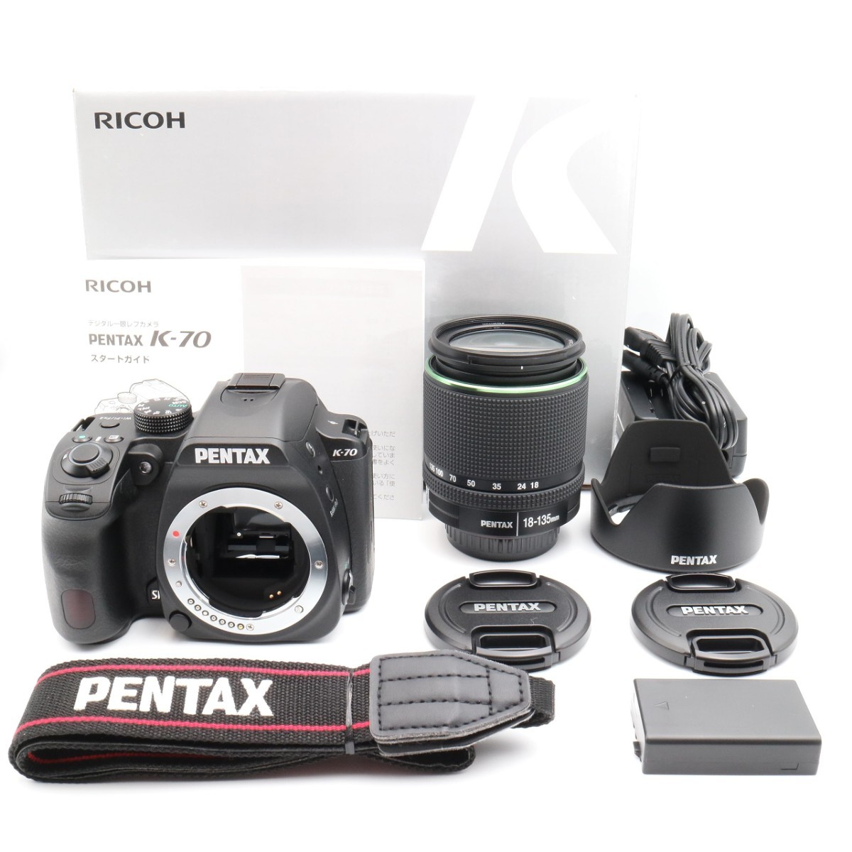 豪華で新しい 【新品級】PENTAX ペンタックス K-70 18-135mmWRレンズ