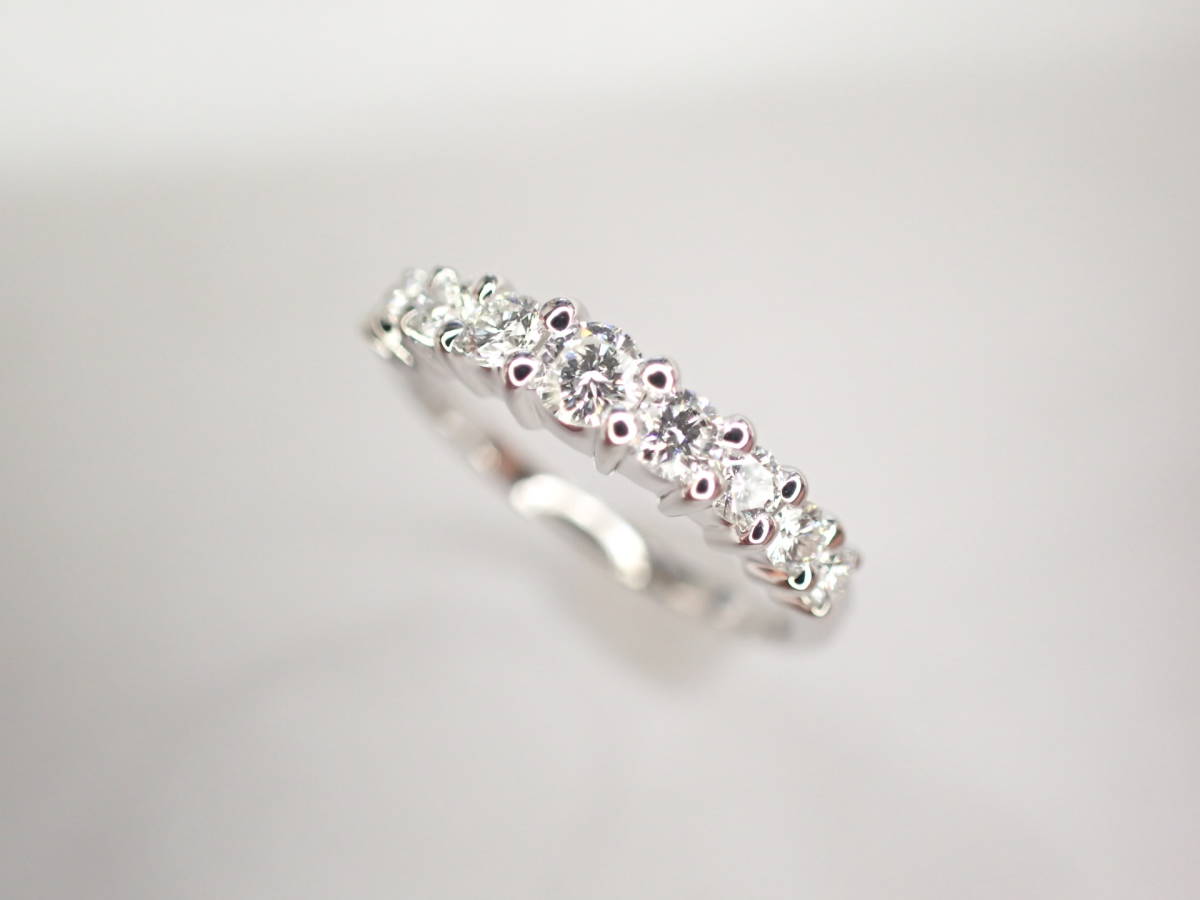 2/ прекрасный товар Tasaki Shinju tasakiPt900 diamond итого 0.34ct кольцо кольцо 