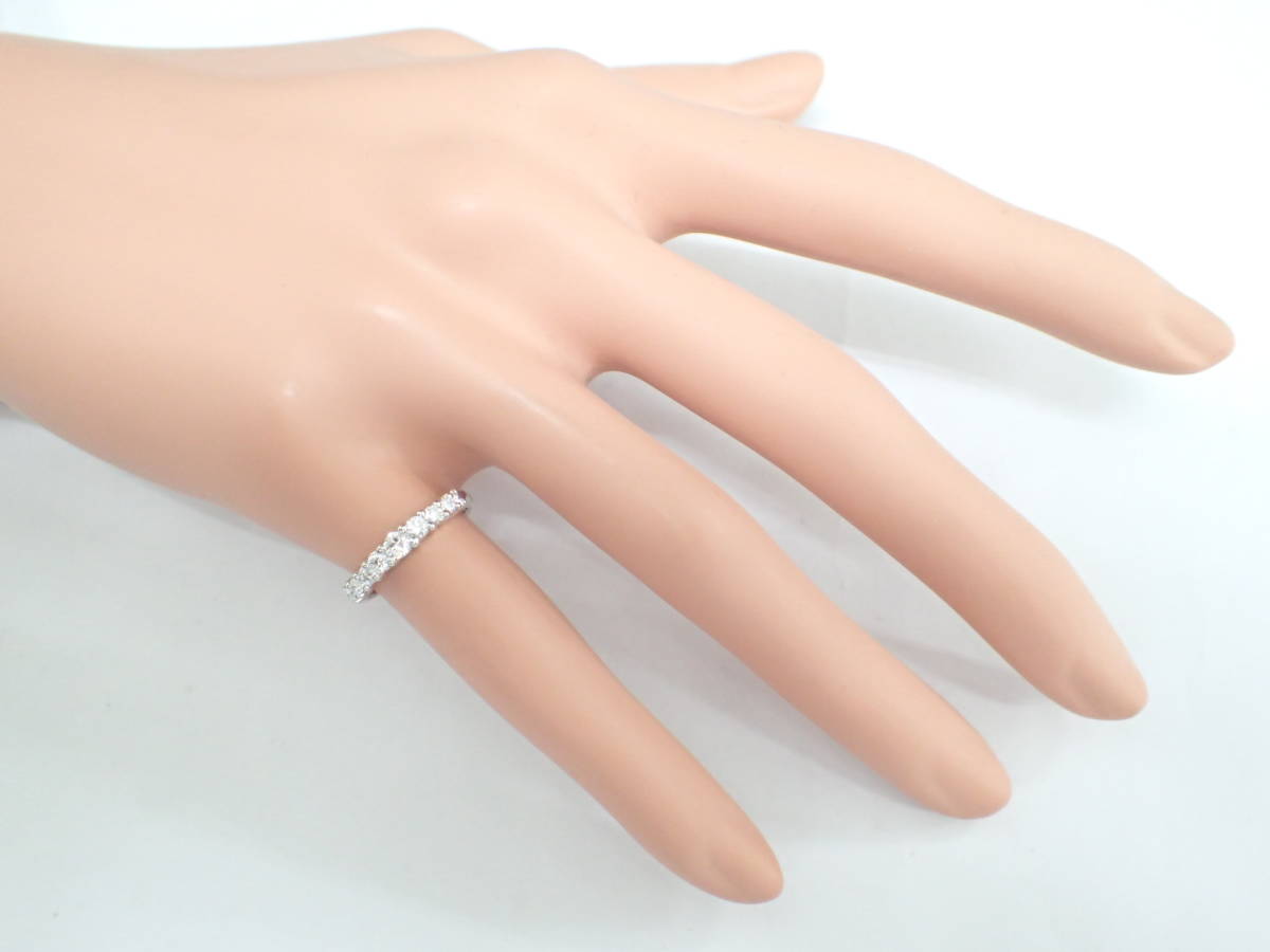 お気にいる 田崎真珠 2/美品 タサキ 指輪 リング ダイヤ計0.34ct Pt900
