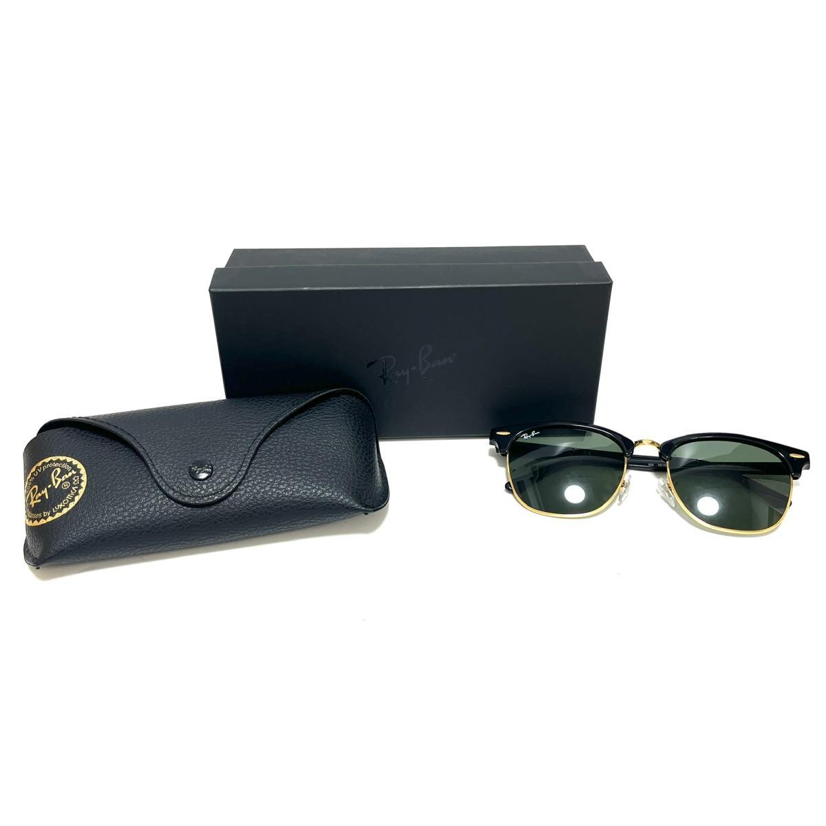 RayBan レイバン RB3016F　サングラス アイウェア ブラック 黒 レンズカラー：グリーン 緑_画像1