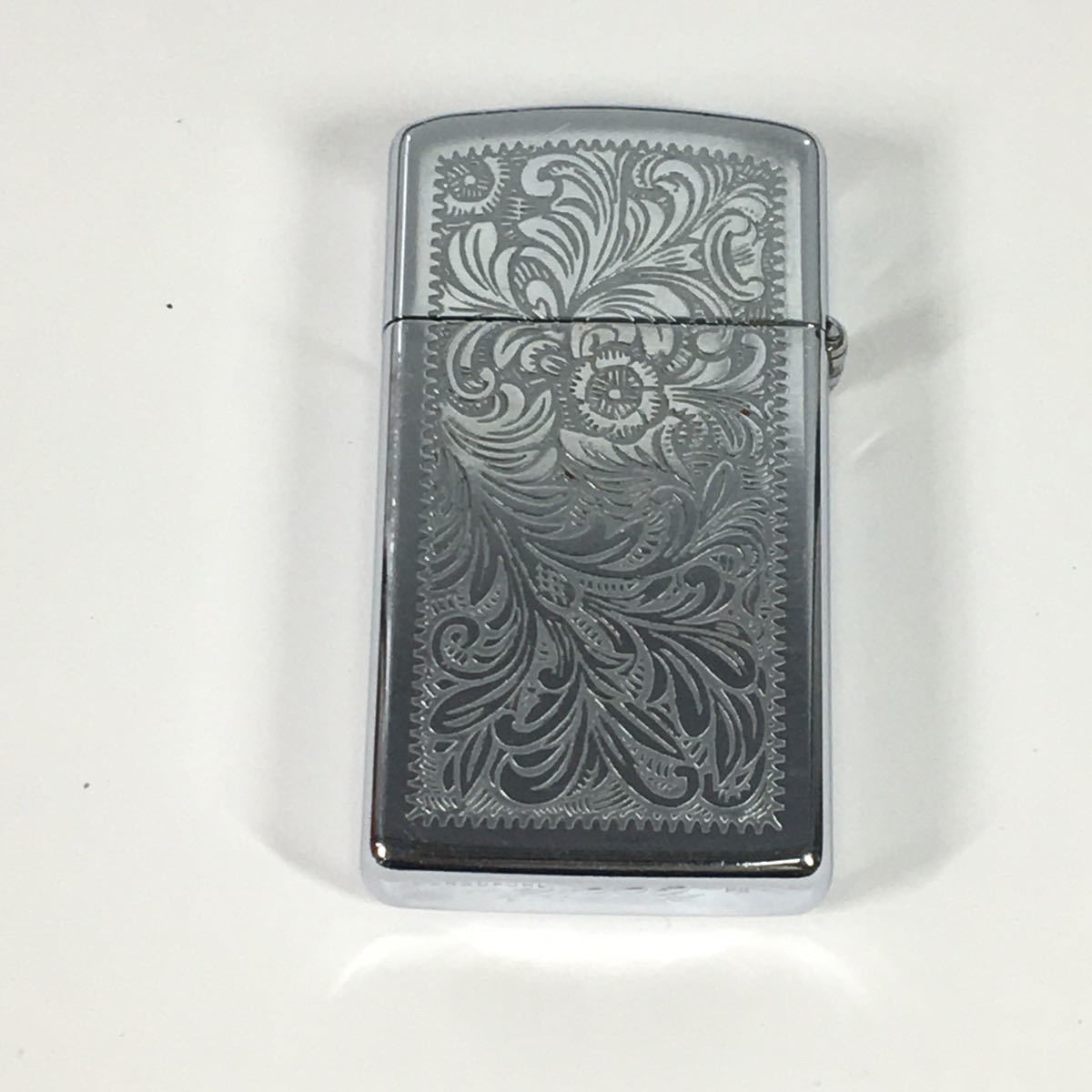 送料無料 オールド エッジング スリム ZIPPO 1979年製 中古_画像2