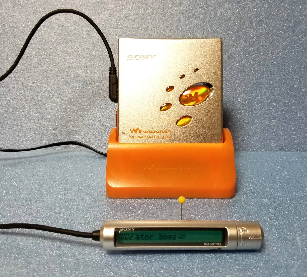 MD便攜式播放器SONY MZ-E520完全適用於MDLP 原文:MDポータブルプレーヤー SONY MZ-E520 MDLP対応 完動品
