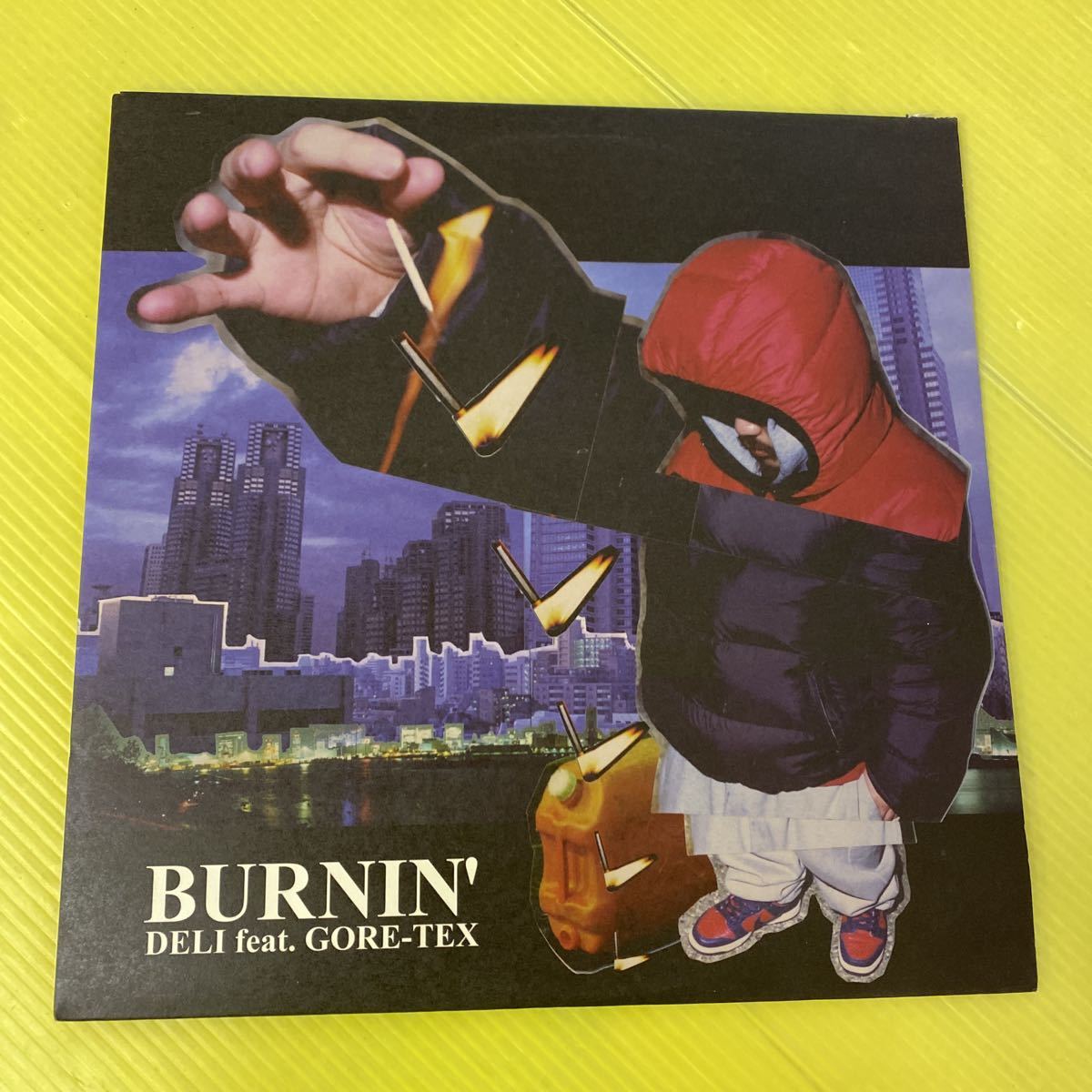 【同梱可】◎Deli Feat. Gore-Tex 　　 ◎ 　Burnin' 　(12インチ)　★ RLT-009_画像1