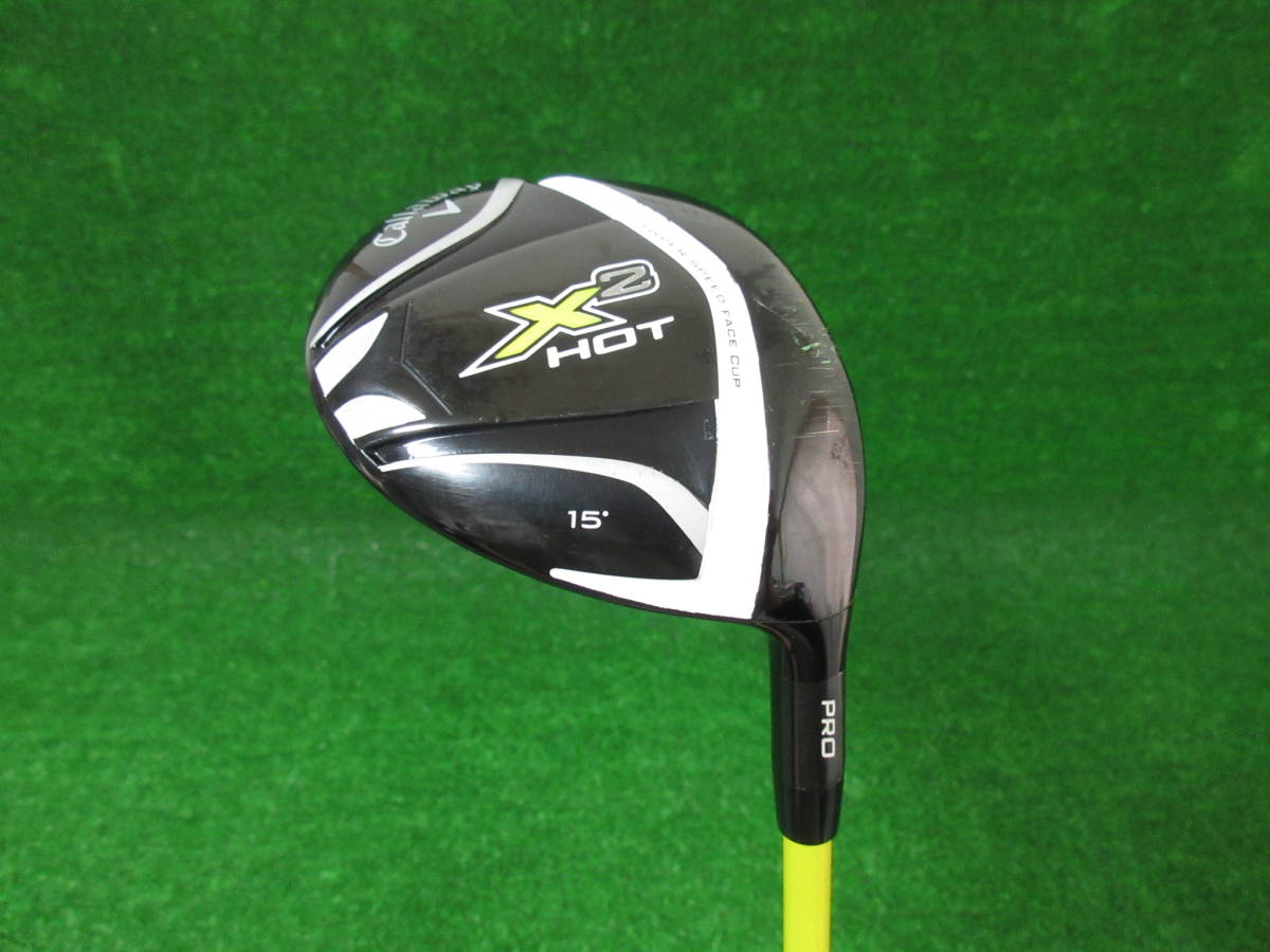 破格値下げ】 HOT 6672【Callaway】X2 PRO 中古品 FW AD Tour プロ X2