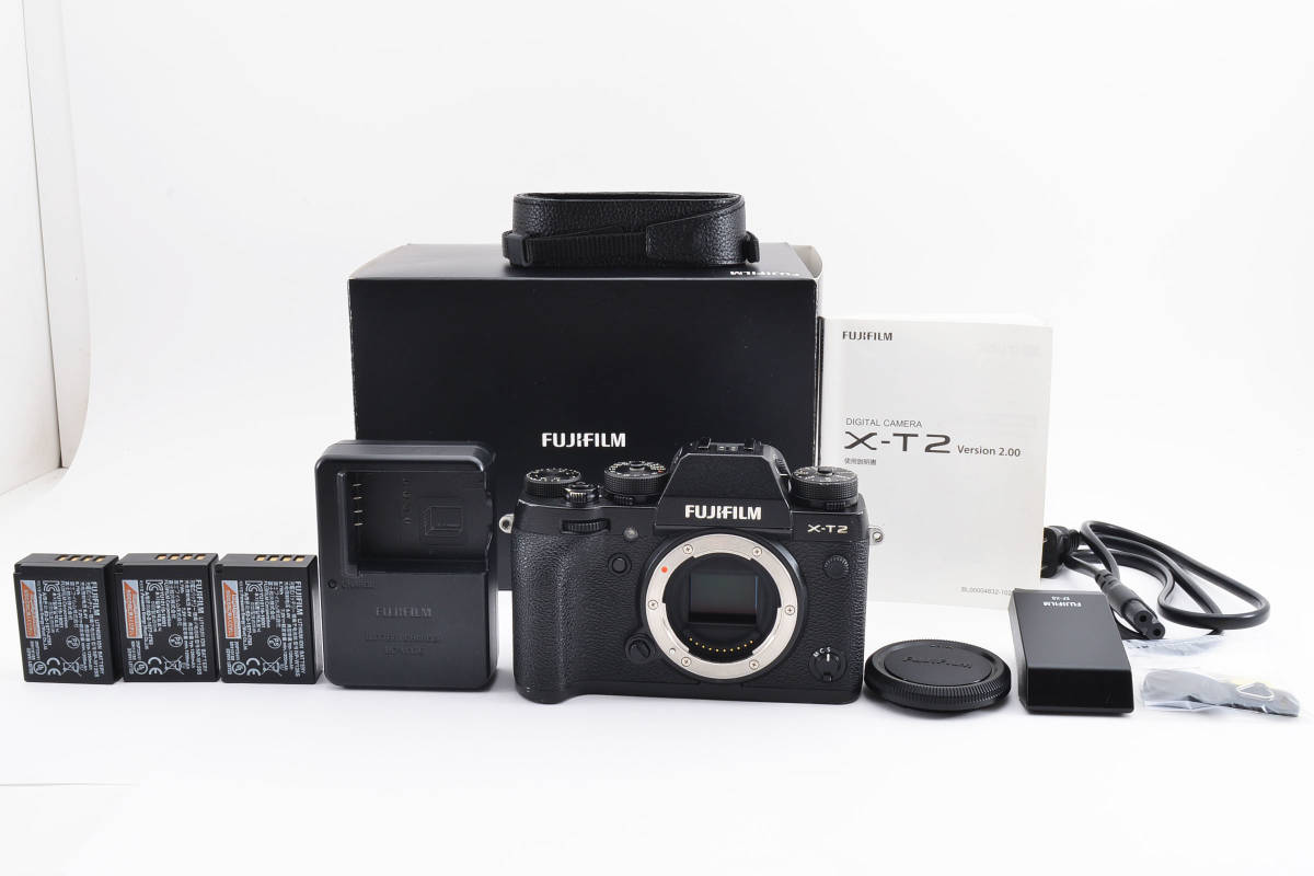 激安の ボディ X-T2 フジフイルム FUJIFILM 富士フィルム 付属品あり