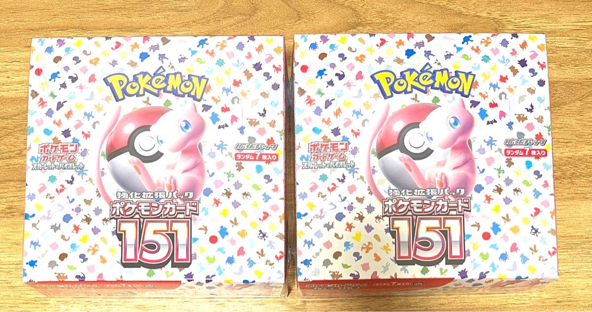 ポケモンカード151 BOX2個 シュリンク付き-