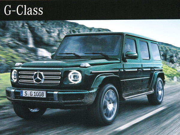 ** Benz G Class 2020 year 8 month version catalog new goods **