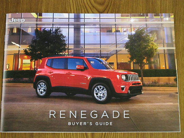 ** Jeep renegade 2020 year 3 month version catalog set new goods **