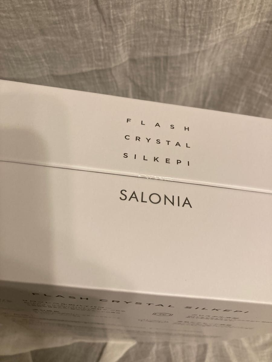 SALONIA サロニア フラッシュ クリスタル シルクエピ （ 光美容器