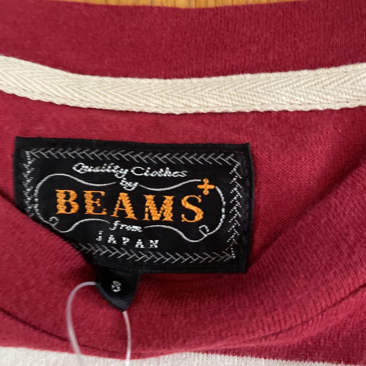 beams Japan ビームス 新品 シャツ トップス 日本 代表 rugby ボーダー ストライプ tシャツ